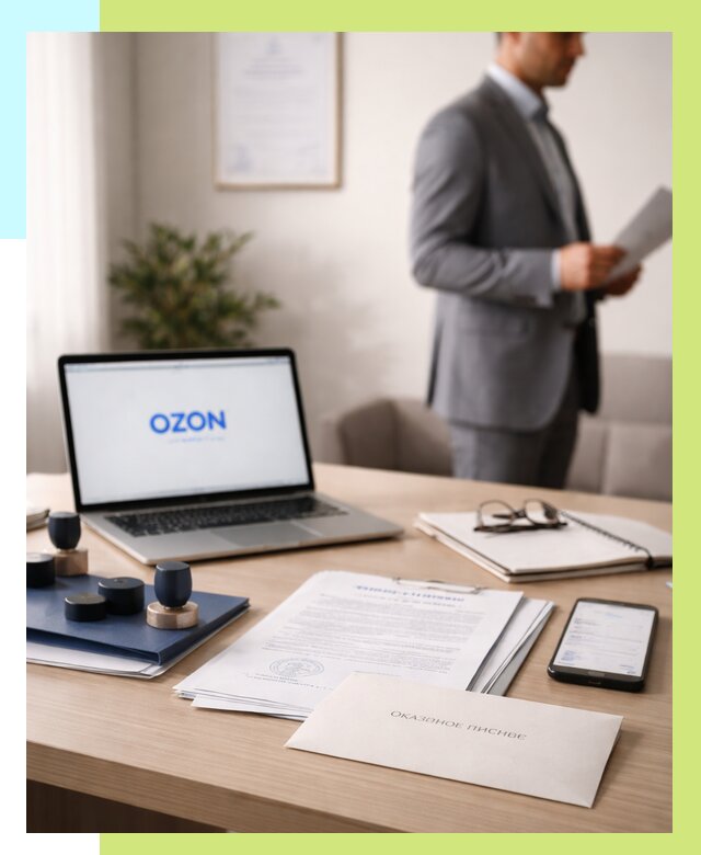 Отказное письмо для Ozon в Азове от 3594 р. | Сертэкс