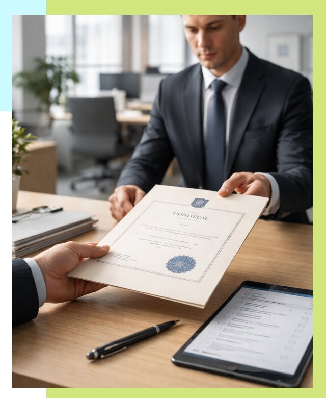 Сертификат ISO 30301 в Азове от 35942 р. | Сертэкс - под ключ